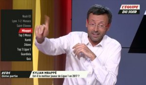 Foot - EDS - Extrait : Kylian Mbappé est-il le meilleur joueur de Ligue 1 en 2017 ?