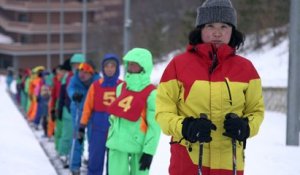 En Corée du Nord, le ski ne fait pas boule de neige