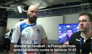 Handball: la France bat la Slovénie en demi-finale