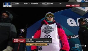 X-Games - Ski Halfpipe - Marie Martinod décroche l'or à Aspen