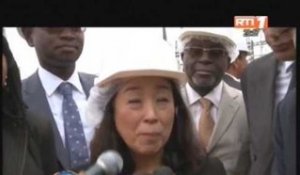 Keiko Honda,vice présidente de la MIGA a visité la centrale thermique d'Azito