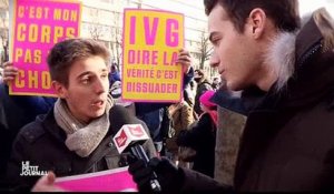 Que préconisent les manifestants contre l'IVG pour ne pas avoir à avorter ? "Le Petit Journal" a récolté les réponses !