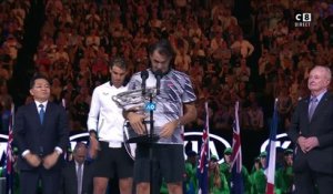Roger Federer : "J'espère revenir l'année prochaine" - Finale de l'Open d'Australie
