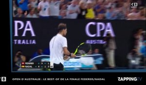 Roger Federer/Rafael Nadal : les moments forts de la finale de l'Open d'Australie (vidéo)