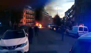 Incendie camion Molenbeek-Saint-Jean