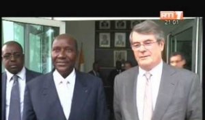 Relance economique: le chef du gouvernement Kablan Duncan a echangé avec Bouygues
