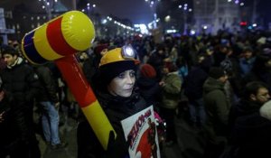 La grogne sociale ne faiblit pas en Roumanie contre la réforme controversée du code pénal