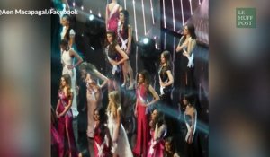 Au concours Miss Univers, Miss Pays-Bas se lâche sur du Beyonce