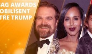 Les SAG Awards, tribune anti-Trump