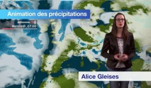 Prévisions météo pour la journée du mercredi 1er février