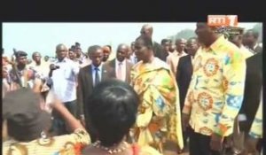 Le ministre Ahmed Bakayoko à Adiaké dans le cadre d'une cérémonie de réconciliation