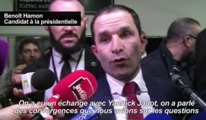 Présidentielles-2017: Yannick Jadot a rencontré Benoît Hamon