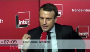 Emmanuel Macron : "Le travail, c'est la capacité à trouver sa place dans la société"