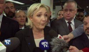 Pour Marine Le Pen, François Fillon "s'est mis tout seul dans la nasse"