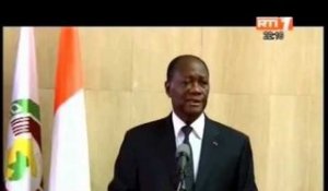 De retour à Abidjan, le President de la republique fait le point de son séjour au Sénégal