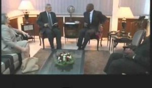 Le ministre de l'intérieur Hamed Bakayoko s'est entretenu avec des ambassadeurs