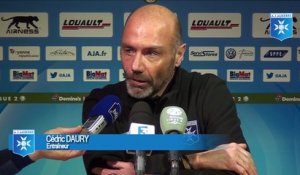 Cédric Daury avant AJ Auxerre - US Orléans