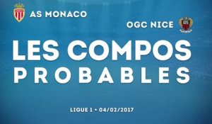 AS Monaco - OGC Nice : les compos probables