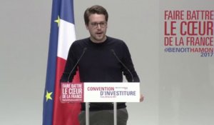Discours de Benjamin Lucas à la convention d'investiture de Benoît Hamon