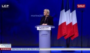 Marine Le Pen : "Nous allons enfin en finir avec l’impunité des délinquants"