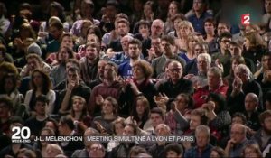 Présidentielle 2017 : Jean-Luc Mélenchon en meeting simultané à Paris et Lyon