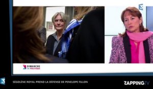 Affaire Penelope Fillon : Ségolène Royal défend la femme de François Fillon (vidéo)