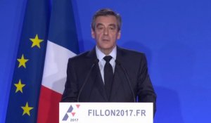 Conférence de presse de François Fillon
