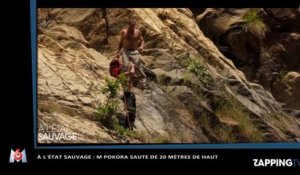 M Pokora - A l’état sauvage : Son incroyable saut de 20 mètres de haut ! (vidéo)