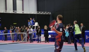 Tennis - Open Sud de France : Une rencontre Tennis/Handball entre Tsonga-Cilic et Gérard-Guigou