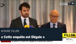 Affaire Fillon : pour les avocats du couple, cette enquête est illégale