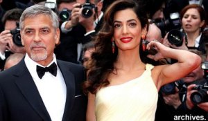 Carnet rose pour le couple Clooney