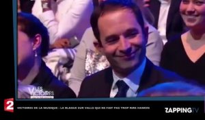 Victoires de la musique : la blague sur Manuel Valls qui ne fait pas trop rire Benoît Hamon (video)