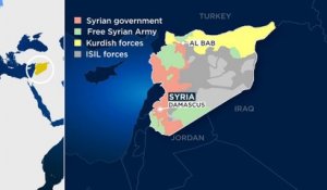Les rebelles syriens sont entrés dans Al-Bab