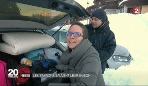 Neige : les stations sauvent leur saison