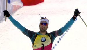 Biathlon - ChM (H) : Fourcade remporte la poursuite