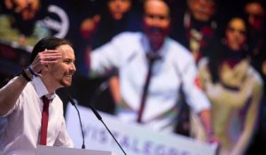 Espagne : Iglesias reconduit à la tête de Podemos, la ligne contestataire l'emporte
