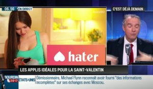 La chronique de Frédéric Simottel: Les applis idéales pour la Saint-Valentin - 14/02