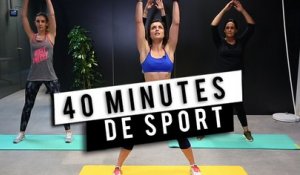 Fitness : 40 minutes de sport avec Julie Ferrez !