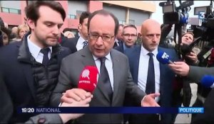 François Hollande tente d'éteindre le feu dans les banlieues