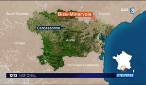 Inondations : la décrue a commencé dans l'Aude et l'Hérault