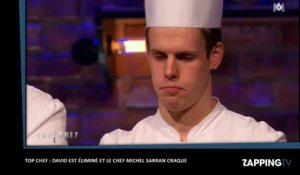 Top Chef 2017 : David éliminé, le chef Michel Sarran très ému (vidéo)