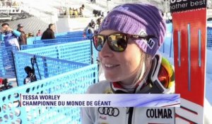 Mondiaux de ski - L'immense joie de Tessa Worley