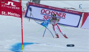 Marcel Hirscher, patron de la première manche du Géant