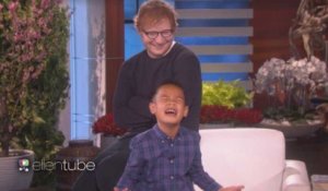 Incroyable surprise pour ce petit garçon qui reprend un tube de Ed Sheeran...