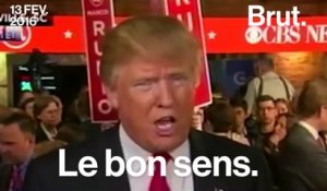 De Trump à Fillon : le "bon sens", l'argument ultime