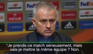 Man Utd - Mourinho jouera la coupe "à fond"