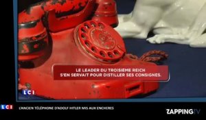 L’ancien téléphone d’Adolf Hitler mis aux enchères (Vidéo)