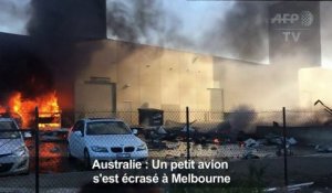 Un petit avion s'écrase sur un centre commercial en Australie