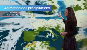 Prévisions météo pour la journée du Mercredi 22 février 2017