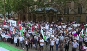 Australie: manifestation contre la visite de Netanyahu